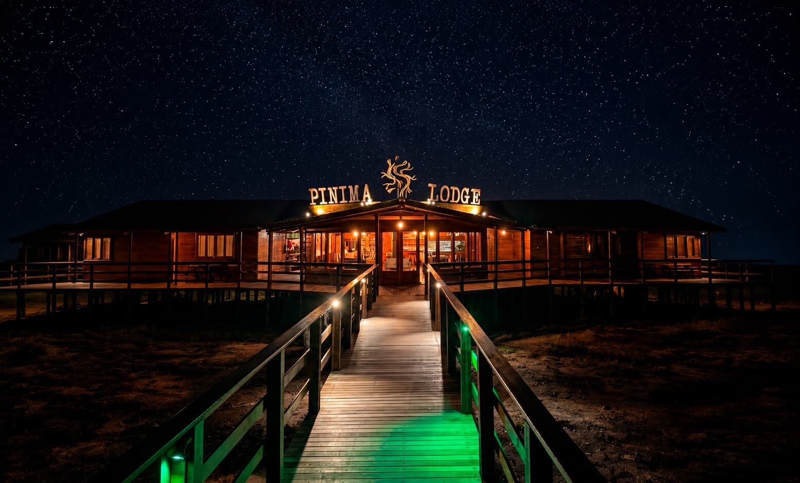 Pinima Lodge and the Acari River in the preserved southern Amazon rainforest