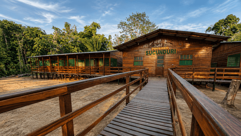 Sucunduri River Lodge in the preserved southern Amazon rainforest