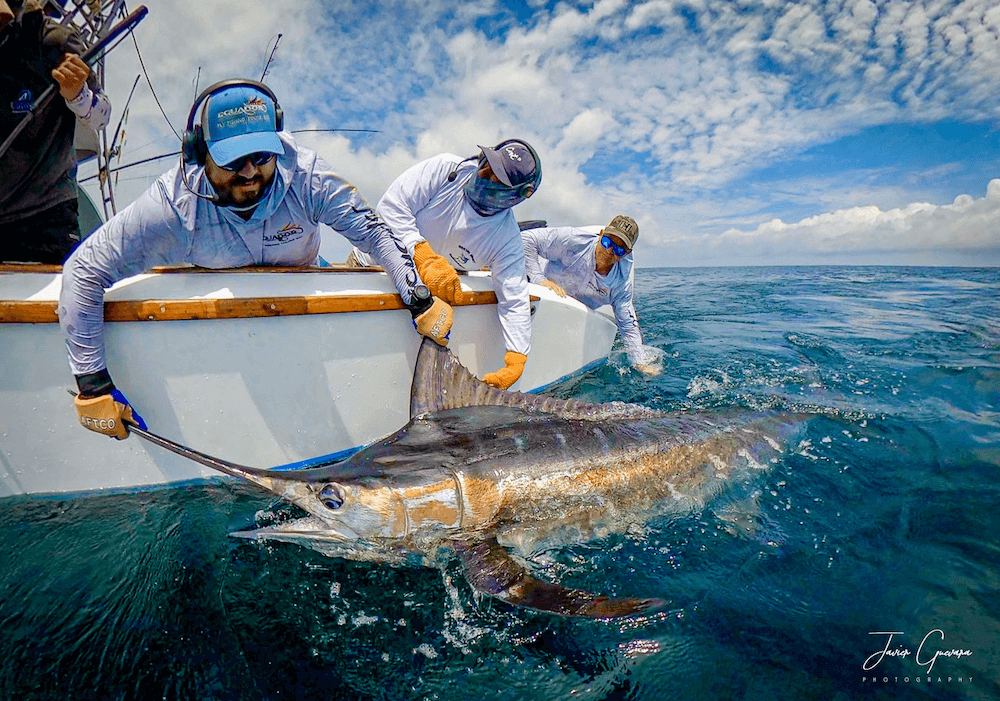 Galapagos Islands fishing expedition targeting tuna and marlin in one of the world's most unique marine ecosystems